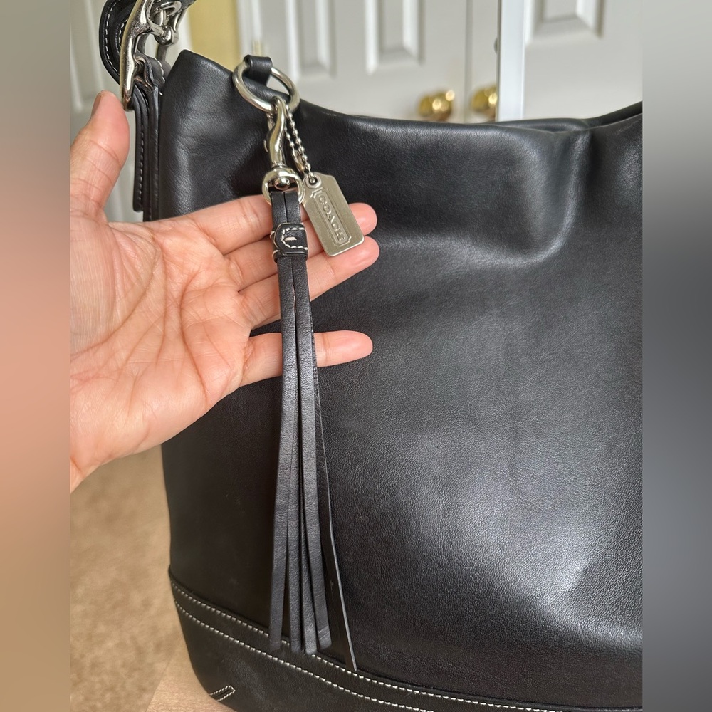 #14. Coach Vintage Legacy Med Soho Duffle/Hobo Shoulder Bag, Style#1414, Yr2005 - Picture 2 of 16